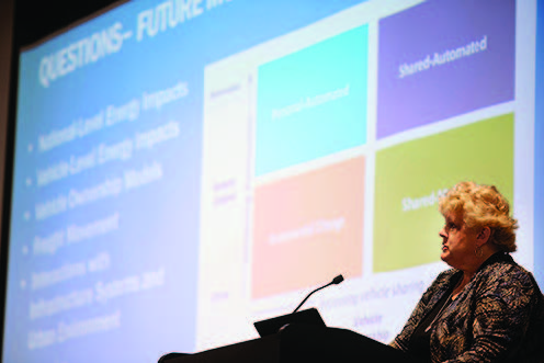 Ann Schlenker, director of Argonne National Laboratory’s Center for Transportation Research