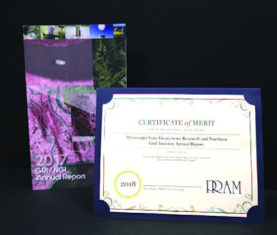 The GRI/NGI Annual Report earned a Certificate of Merit
