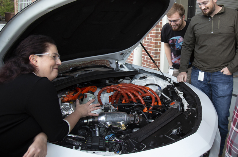 Story Image - Hug Your Engine with CAVS Researcher Andrea Strzelec