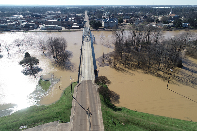 Yalobusha River flooding