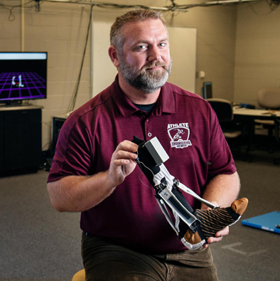 Reuben Burch, assistant professor of industrial and systems engineering