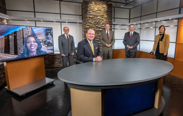 Story Image - MSU, USDA Agricultural Research Service Celebrate New Partnership, “Atlas” Supercomputer Located at the Malcolm A. Portera High Performance Computing Center