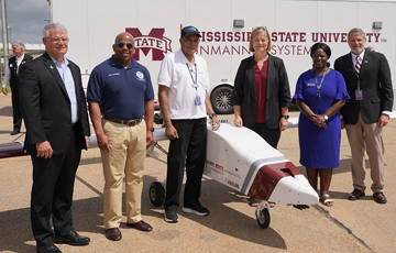 Story Image - ASSURE Research Partner, MSU Raspet Flight Research Lab, Makes History in Unmanned Aviation at State's Busiest Airport