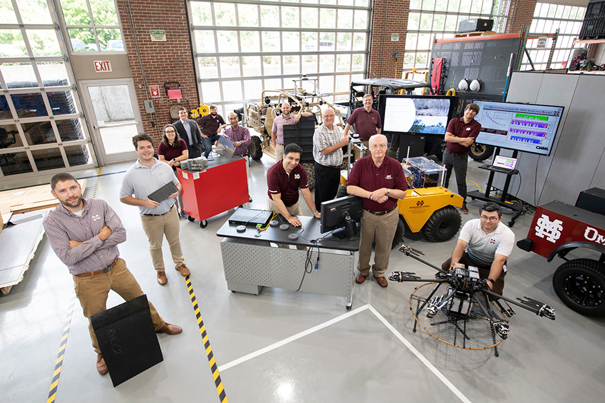 A multidisciplinary team of researchers at Mississippi State, led by the university's Center for Advanced Vehicular Systems
