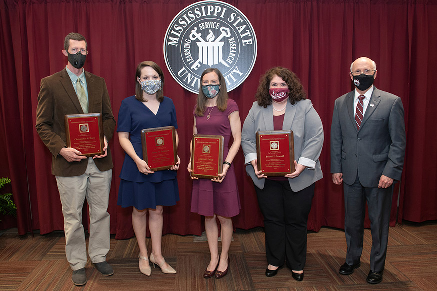 Recipients of the Donald Zacharias Early Career Undergraduate Teaching Excellence Award this year