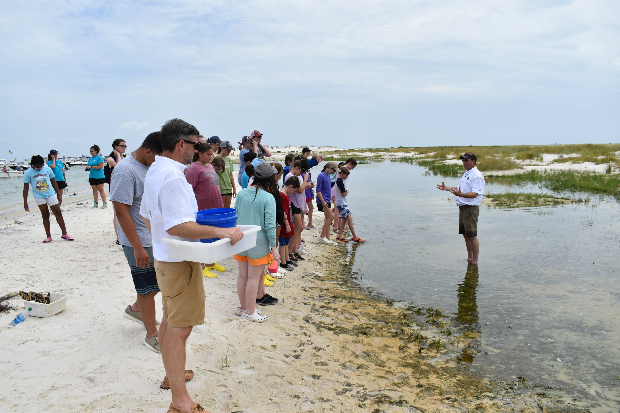 Dr. Gray Turnage discusses invasive aquatic plants and tidal ecosystems