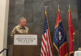 Maj. Gen. Janson D. "Durr" Boyles, adjutant general of Mississippi