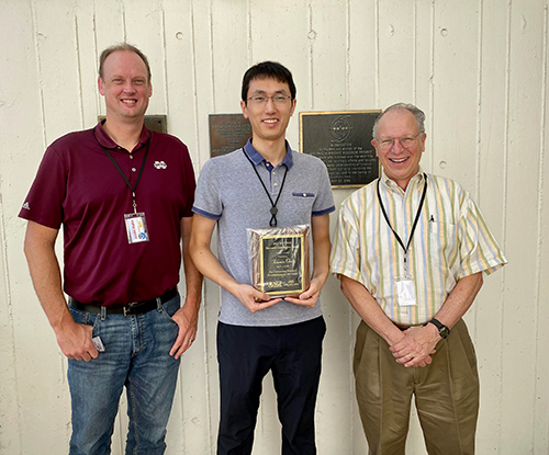 Recipient of the MSU Northern Gulf Institute Research Award