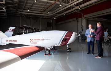 Story Image - ASSURE's Lead, MSU, Unveils New Uncrewed Aircraft System