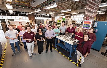 Story Image - MSU's CAVS, ERDC Partner on New Projects to Boost AI-driven Defense Manufacturing and Maintenance