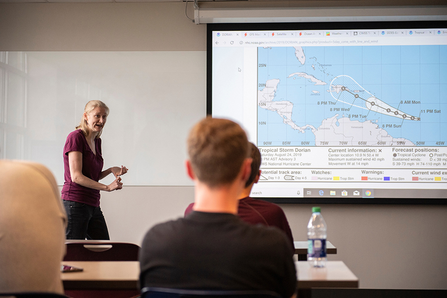 MSU Geosciences Associate Professor Kimberly M. Wood