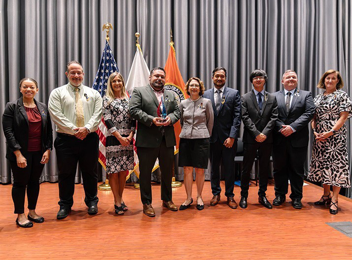STEM AVSED Award during the 2022 FAA Awards ceremony July 12 