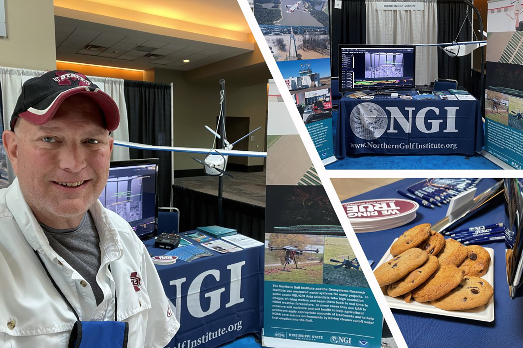 Jonathan Harris talked with many attendees at the 2022 Gulf of Mexico Conference