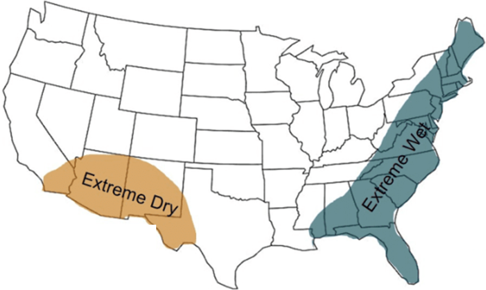 Future Hydroclimate Map