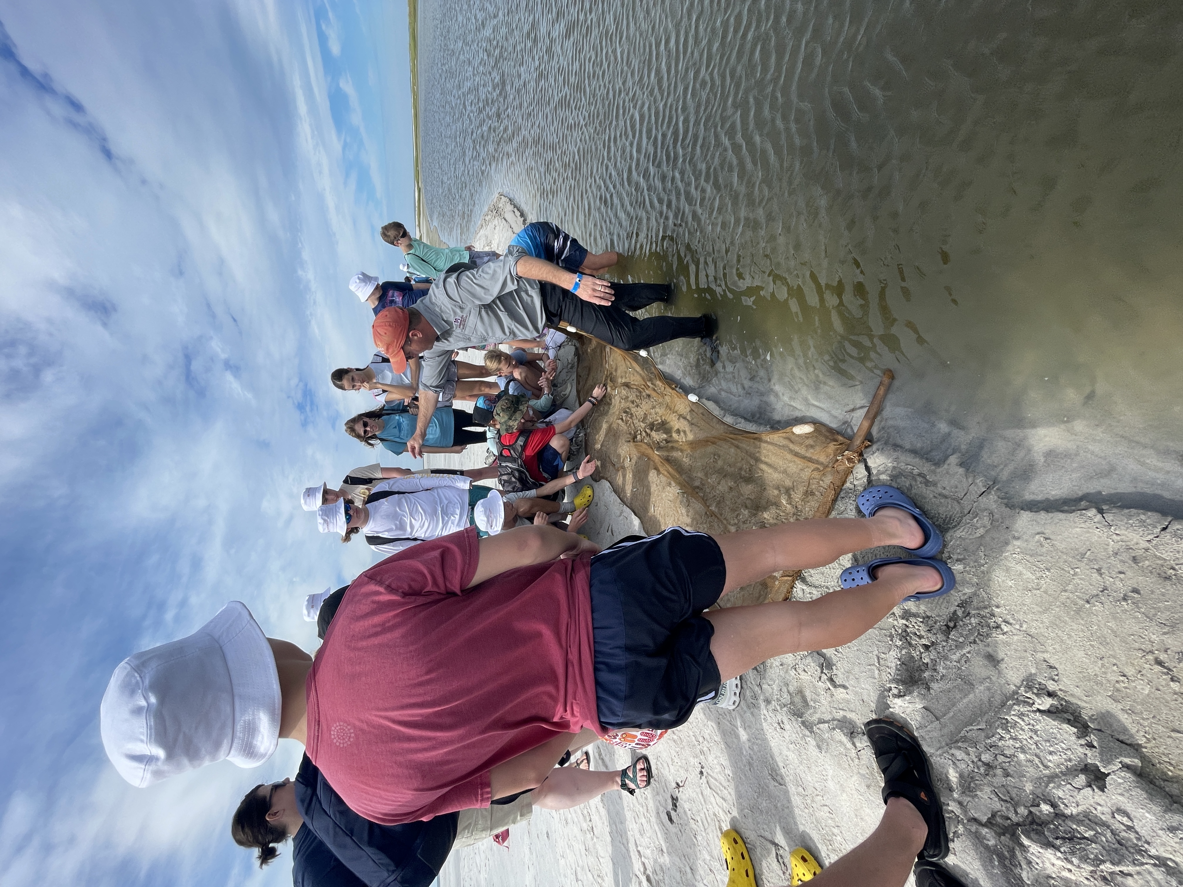 Man directing MSU-SEAS group