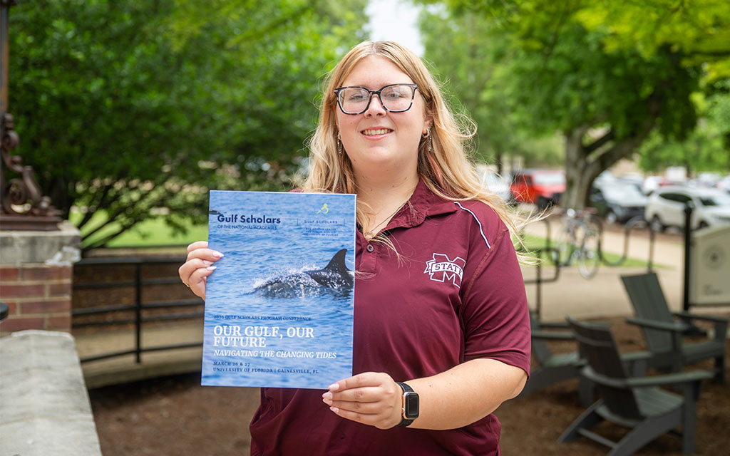 Riley Kempner with Gulf Scholars Mag
