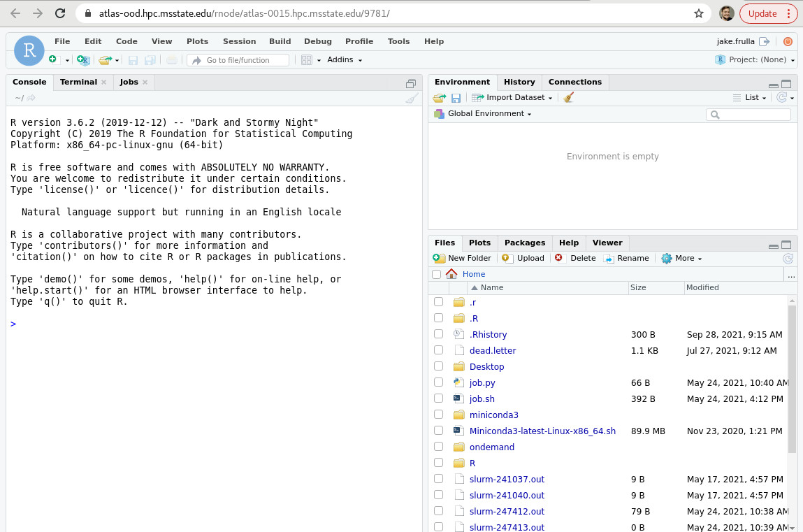 OnDemand Matlab Interactive Application