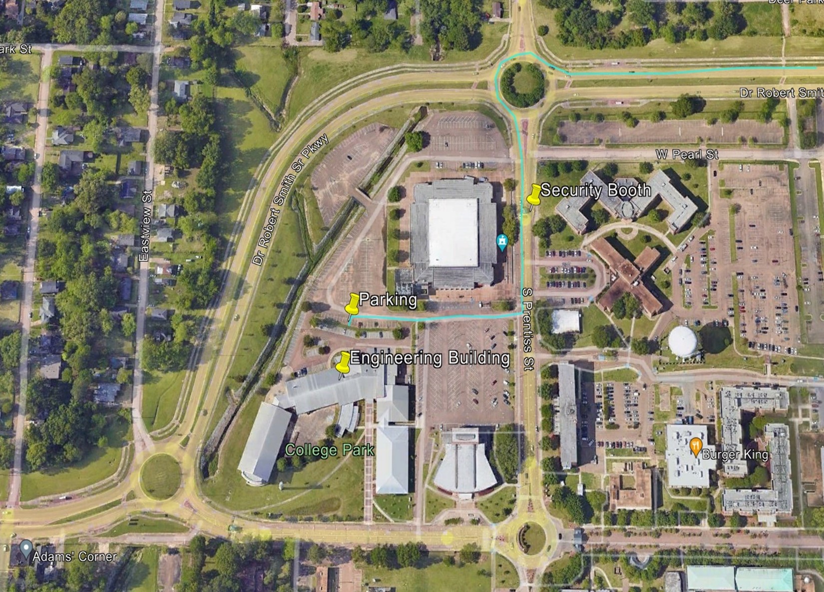 CSET Parking Map