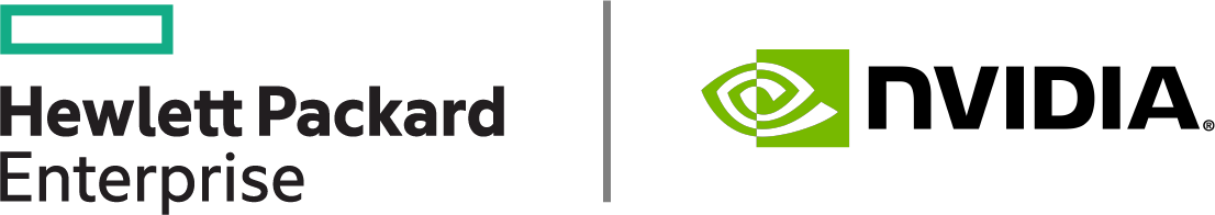 HPE & NVIDIA Logos